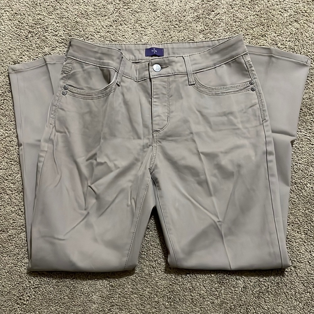 NYDJ Women's Light Taupe Stretch Pants